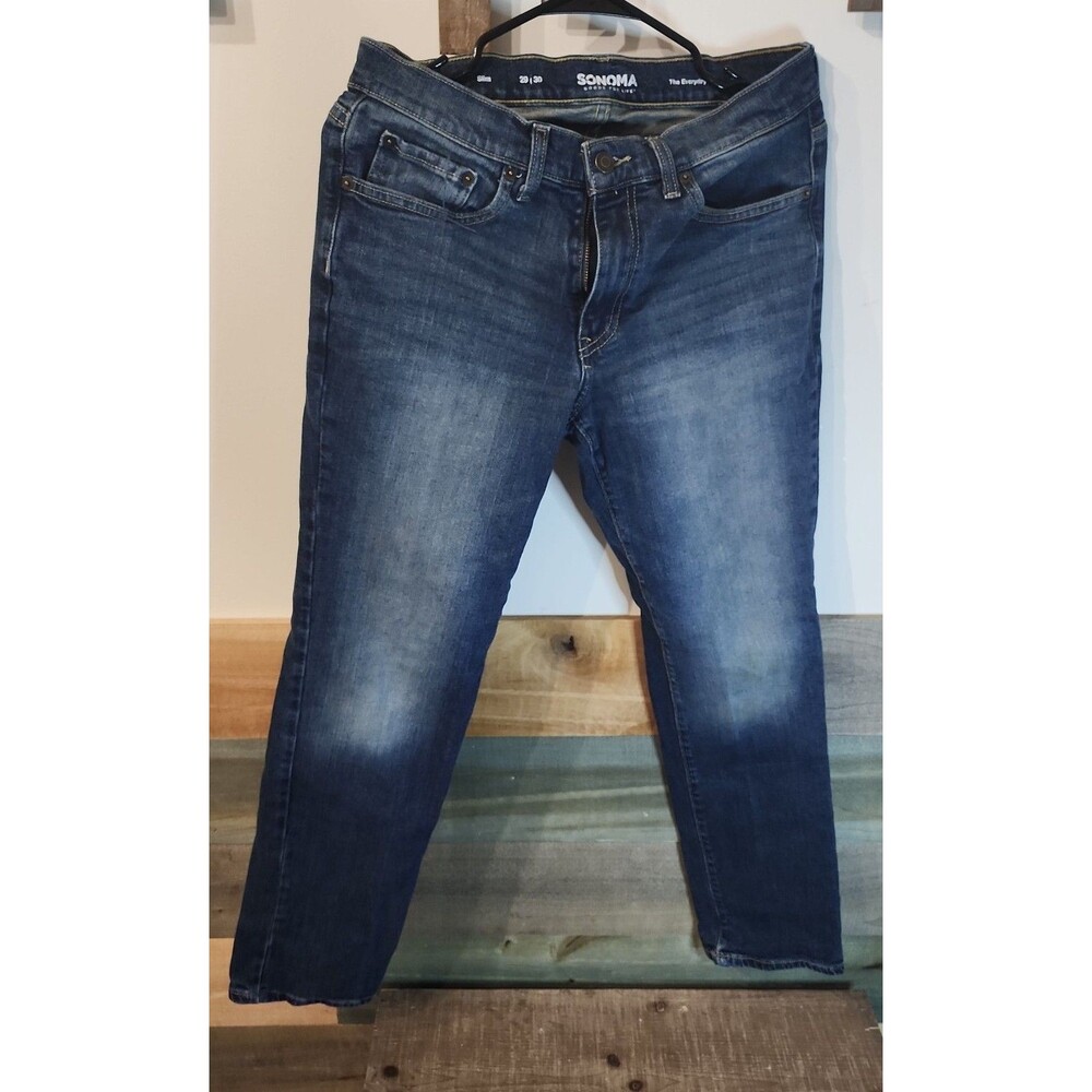 BUNDLE (2 Pairs) Sonoma Slim Fit Jeans - Men's 29x30 - Blue Denim/Medium Wash